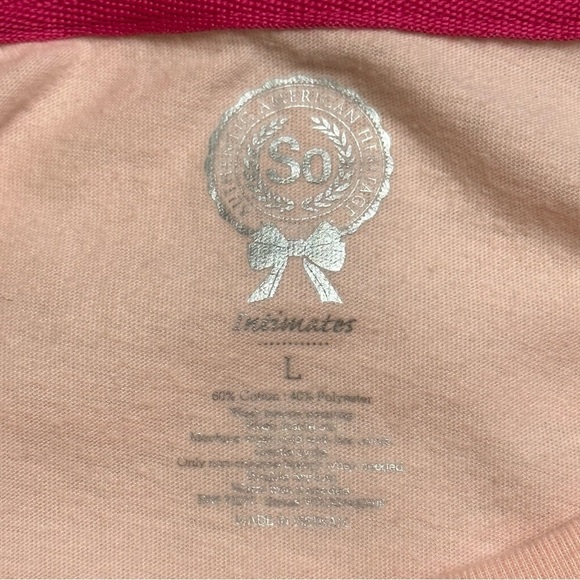 SO Intimates American Authentic Heritage Shirt  Winter Cat Long Sleeve Pullover - Picture 4 of 5